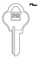 Home House/Office Key Blank PA1 Single sided For Pado-Type