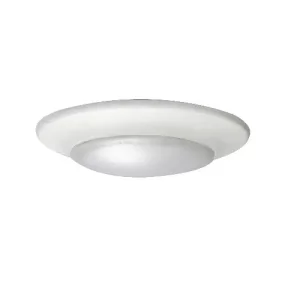 (image for) 6-in 12W LED Low Profile Disk, 920 lm, 120V, 3000K, White