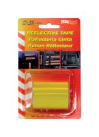 24 in. W x 2 in. L Yellow Reflective Tape 1 pk