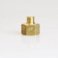 (image for)  3/8 in. FPT X 1/8 in. D MPT Brass Reducing Coupling