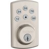 SmartKey Satin Nickel Metal Electronic Deadbolt