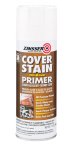 Cover Stain White Flat Oil-Based Alkyd Primer/Sealer Spray 13 oz