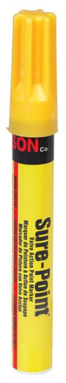 Yellow Valve Tip Paint Marker 1 pk