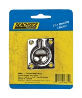 Seachoice Chrome-Plated Brass 1-3/4 in. L X 1-1/2 in. W Flush Ri
