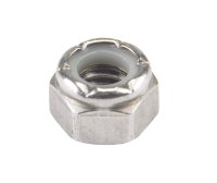 5/16 in. Stainless Steel SAE Nylon Lock Nut 50 pk