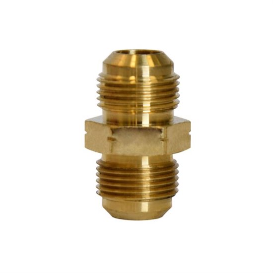 (image for)  3/8 in. Flare X 3/8 in. D Flare Brass Space Heater Union