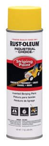 Industrial Choice Yellow Inverted Striping Paint 18 oz.