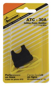 mann 30 amps ATC In-Line Fuse Holder 1 pk