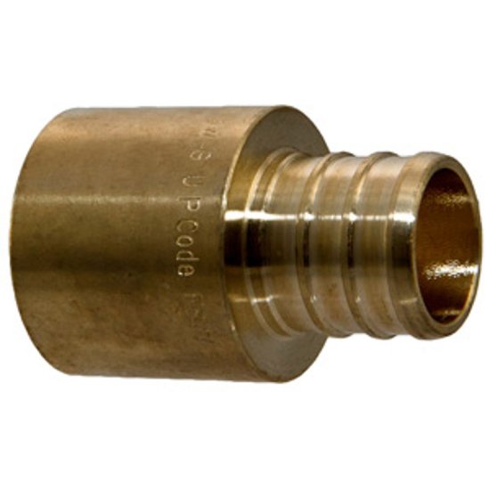 Sharkbite 1/2 in. PEX Barb X 1/2 in. D Male Brass Pipe Adapter