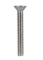 No. 6-32 x 1 in. L Phillips Flat Head Stainless Steel Ma