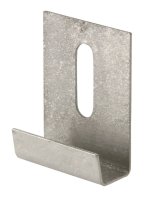 Chrome Stainless Steel Mirror Holder Clip 15 lb. 6 pk