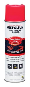 Industrial Choice Fluorescent Pink Inverted Marking Paint 17 oz