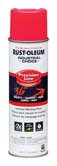 Industrial Choice Fluorescent Pink Inverted Marking Paint 17 oz