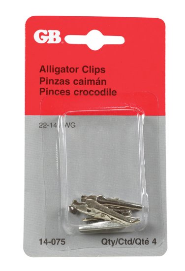 (image for) Alligator Clips 4 pk