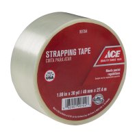 1.88 in. W x 30 yd. L Strapping Tape Clear