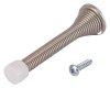 3 in Satin Nickel Door Stops 2-Pack