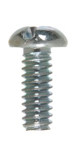 No. 10-24 x 1/2 in. L Combination Round Head Zinc-Plated