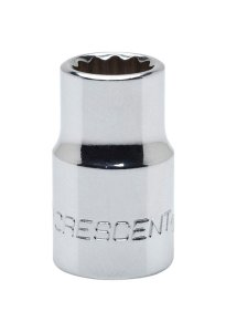 Crescent 16 mm X 3/8 in. drive Metric 12 Point Standard Socket 1