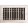 (image for) 6 in. x 10 in. Adjustable 1 Way Wall/Ceiling Register