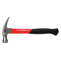 Craftsman 20 oz Smooth Face Claw Hammer 10.75 in. Fiberglass Han