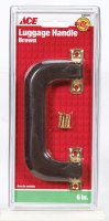 Brass Luggage Handle 6 in.