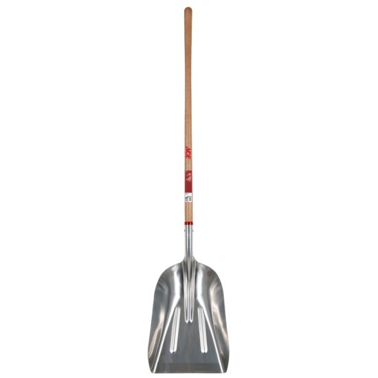 Ace 63 in. Aluminum Scoop General Purpose Shovel Wood Handle