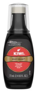 Black Scuff Cover Shoe Polish 2.5 oz.