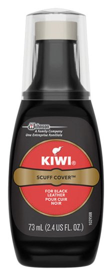 Black Scuff Cover Shoe Polish 2.5 oz.