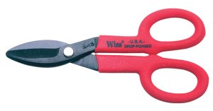 7 in. Stainless Steel Straight Straight Pattern Snips 23 Ga