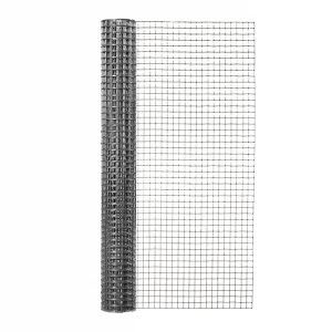 Garden Craft 24 in. H X 5 ft. L Galvanized Steel Hardware Cloth