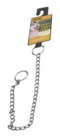 Silver Lightweight Steel Dog Choke Chain Collar Small/Medium
