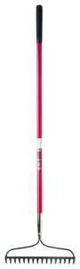 57 in. L x 16 in. W Steel Hoe/Rake Fiberglass