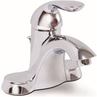 Bayview 4 in. Centerset Single-Handle Bathroom Faucet wi
