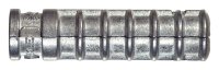 3/8 in. Dia. x 1/2 in. Long in. L Zinc Round Head Ribbed