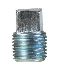 1/2 in. MPT Galvanized Square Head Plug