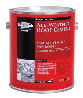 Gloss Black Patching Cement All-Weather Roof Cement 1