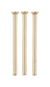 4 in. L Satin Brass Hinge Pin 3 pk