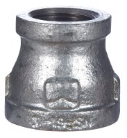 1 in. FPT x 3/4 in. Dia. FPT Galvanized Malleable Ir