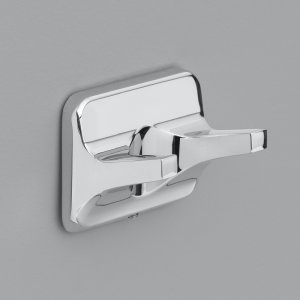 Chrome Double Robe Hook