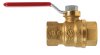 1/2 in. Brass Threaded Ball Valve