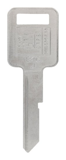 Automotive Key Blank Single sided For GM