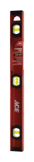 24 in. Aluminum I-Beam Level 3 vial