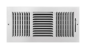 (image for) 6 in. H X 14 in. 3-Way Powder Coat White Steel Wall/Ceiling Register
