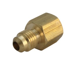 1/2 in. Flare x 3/8 in. Dia. FPT Brass Adapter