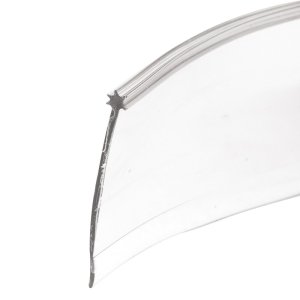 5.3 in. H x 1-5/16 in. W Clear Framed Shower Door Bottom Seal