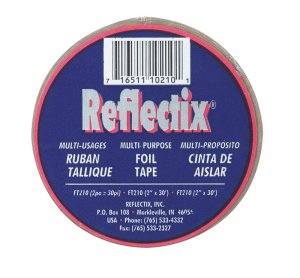 2 in. x 30 ft. L Reflective Radiant Barrier Foil Tape