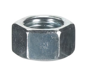 3/8 in. Zinc-Plated Steel SAE Hex Nut 100 pk