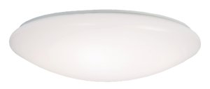 15 in. L White LED Ceiling Light Fixture