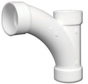 Schedule 40 3 in. Hub x 3 in. Dia. Hub PVC Long T