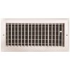 14 in. x 6 in. Adjustable 1 Way Wall/Ceiling Register